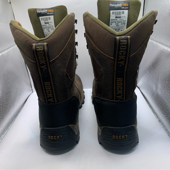 Rocky Sport Pro Size 9.5M Waterproof Insulated 9" Outdoor Boot, RKS0330 - Picture 9 of 11